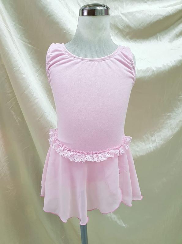 【樂樂鋪】台灣製造 棉布舞衣 兒童芭蕾連身衣+片裙 一件只要600元