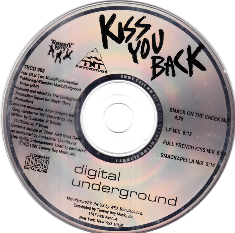 (二手CD)digital undergroundKISS YOU BACK美國版混音單曲 露天市集 全台最大的網路購物市集