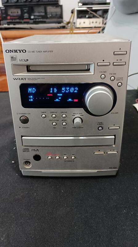 台中寶山二手音響) ONKYO FR-N3X CD/MD 收音擴大機(送2片MD) | 露天市