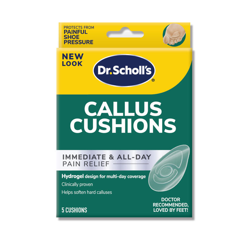 Dr. Scholl's 爽健 水凝膠舒緩襯墊 深層雞眼適用 5入裝【DDBS】