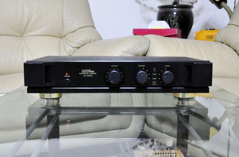 瑞士品牌 台灣文聲製造 WTR Audio AX-200CD 高級 綜合擴大機【乾淨漂亮 功能都正常】