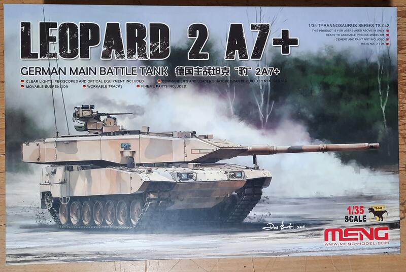 MENG TS-042 1/35 Leopard 2A7+  現貨