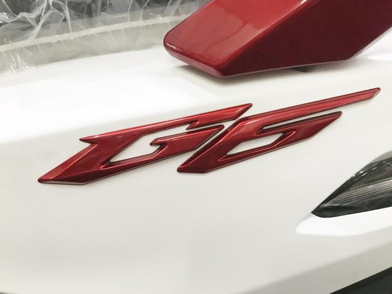 《光陽原廠》側蓋貼紙 立體貼紙 紅 AAG1 G6 125 新G6 50週年 VVCS ABS 廠慶版