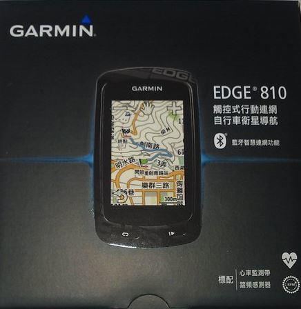 GARMIN Edge 810 中文自行車衛星導航 全配 附心跳帶 碼表座 感應器