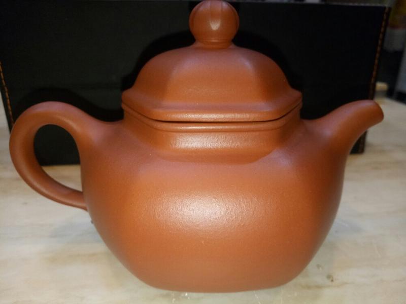 宜興老紫砂 六方壷 早期単孔壷精品 邵元亭製 紫砂| 茶说