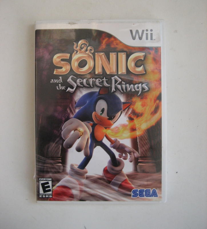 Wii Sonic音速小子 索尼克與秘密的戒指 (美版 (台灣機需改機才能讀)