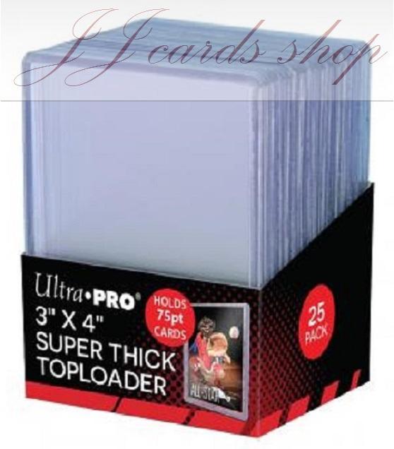 【☆ JJ卡舖 ☆】美國原廠 Ultra Pro 高透明品質 一般卡夾 尺寸：75pt (一盒／25個)