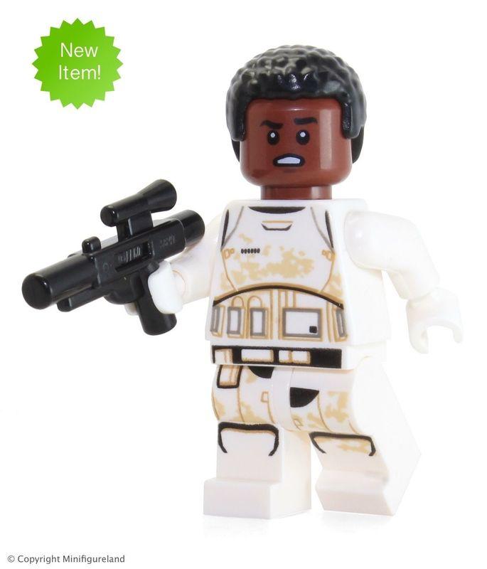  LEGO 樂高 正品星際大戰人偶 Finn 芬恩 白兵版+貼紙組