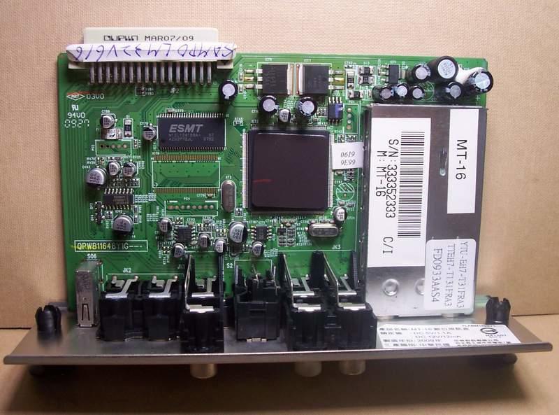 聲寶 SAMPO 32吋液晶電視LM-32V616 面板故障 視訊板拆賣QPWB11648Y1G---
