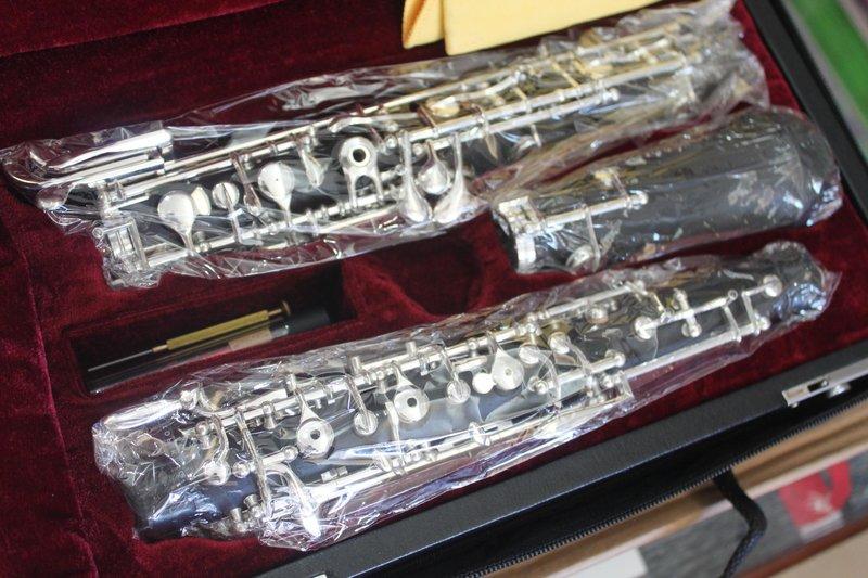 ＊╮驊老師樂器╭＊全新 Roden 高檔膠木  雙簧管 半自動 Oboe 附簧片/ 竹片低價格高品質.黑管.豎笛