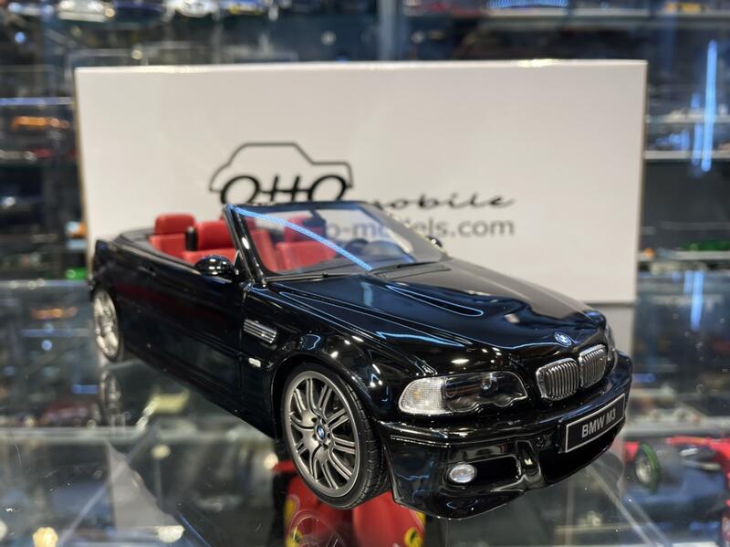 吉華科技@ 1/18 OTTO OT380 BMW E46 Convertible M3 JET Black 2004