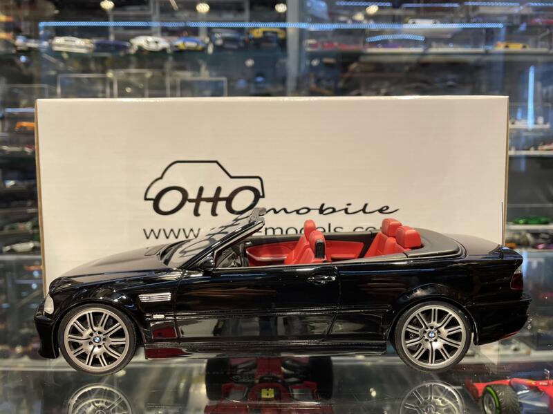 吉華科技@ 1/18 OTTO OT380 BMW E46 Convertible M3 JET Black 2004