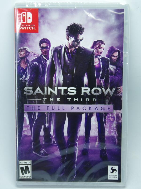 <電玩戰場>(全新) NS 黑街聖徒 3 完全版 英文版 Saints Row: The Third