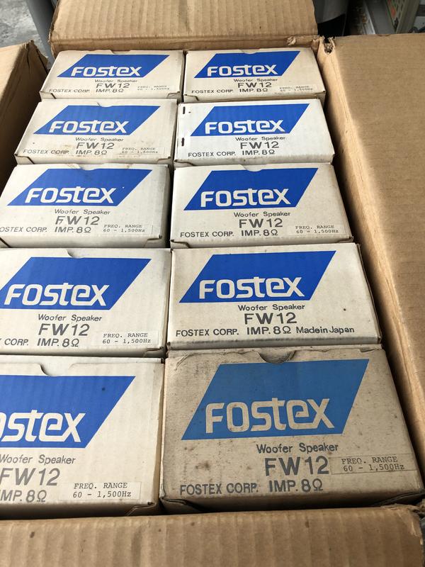 [Trigger]FOSTEX FW12低音喇叭