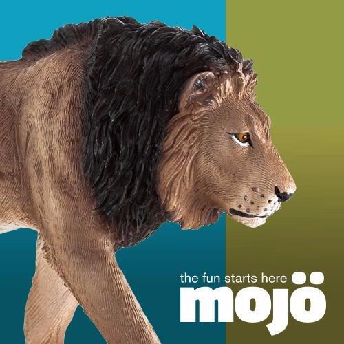 動物模型  MOJO FUN  黑毛雄獅子(新款式)