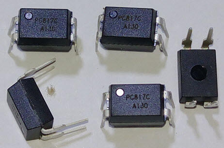 (20個) PC817 DIP4 光耦合電晶體 光耦合IC 隔離控制 EL817 FL817