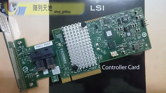 LSI 9300-8i 8-port 12Gb/s SATA+SAS PCIe HBA 接10T 12T 14T 硬碟