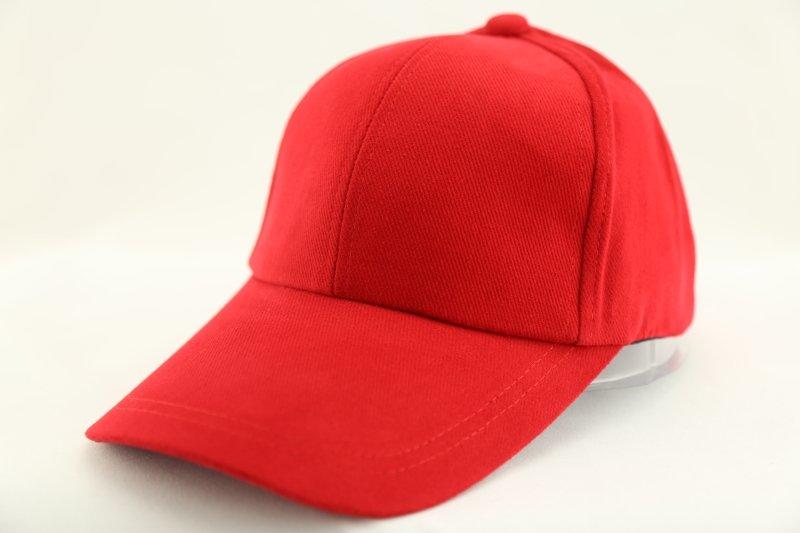 紫荊【帽沿加長 鴨舌帽-紅色】棒球帽 高爾夫球帽 卡車貨車帽 板帽 老帽 鴨舌帽 網帽 漁夫帽 毛帽 扁帽