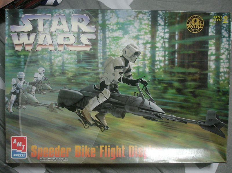 AMT Star war Speeder bike Flight display 6352(絕版品)