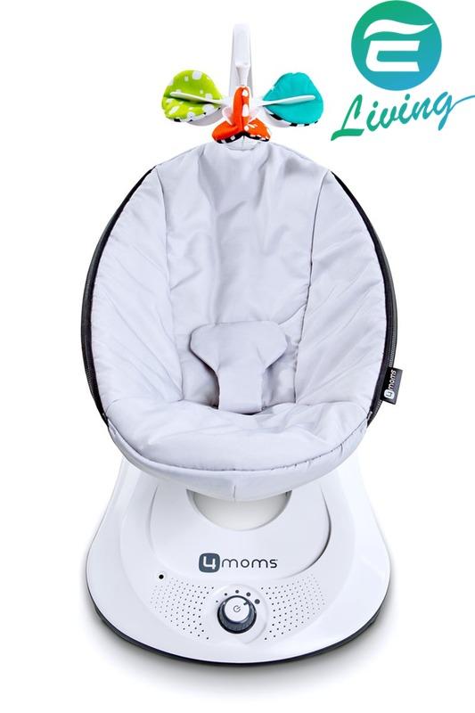 【易油網】【缺貨】4moms rockaroo 智能搖椅 母嬰 電動安撫搖籃 搖床 躺椅 RECARO