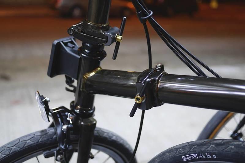 巡揚單車 - Brompton Ti Parts 摺位鈦合金板手含介子 黑化板手 小布改裝 高質感精品