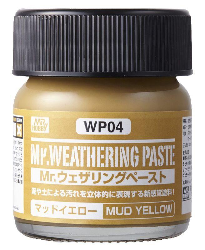 GUNZE 郡是模型 WP04 情景立強體感強化專用膏狀油性塗料(泥黃色)