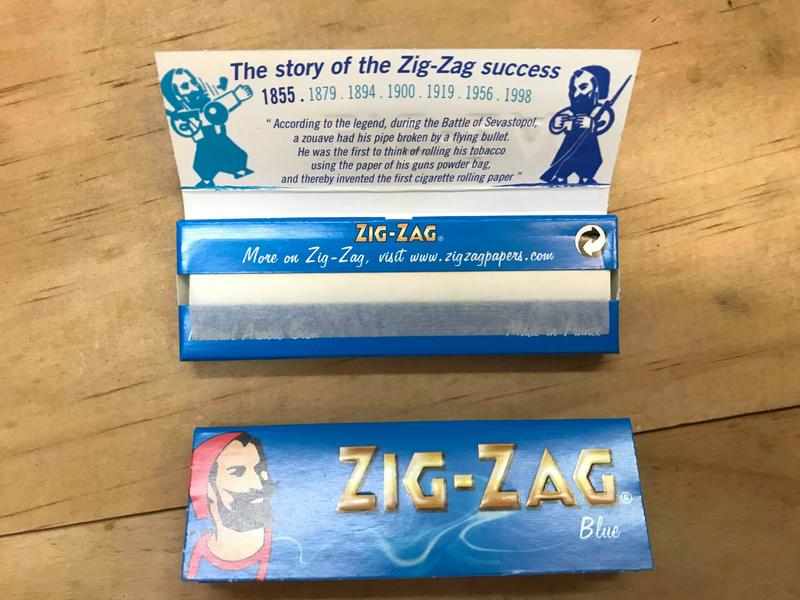 ZIG-ZAG 捲菸紙 藍色 一盒(50小包)