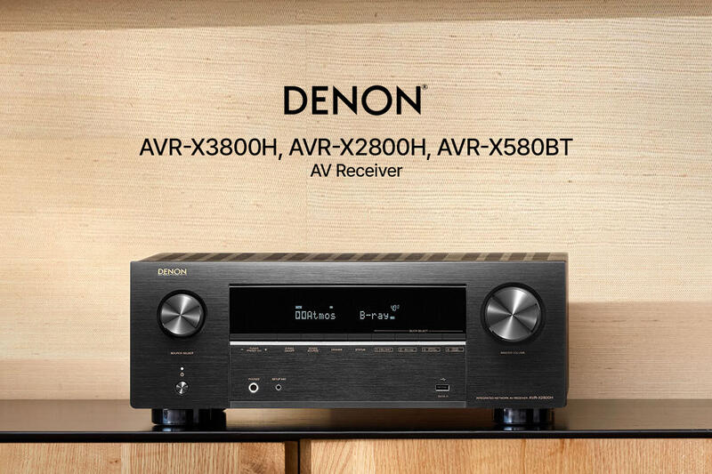 GIGA】現貨日本DENON原廠保固一年AVR-X3800H 8K擴大機(AVR-X4700H