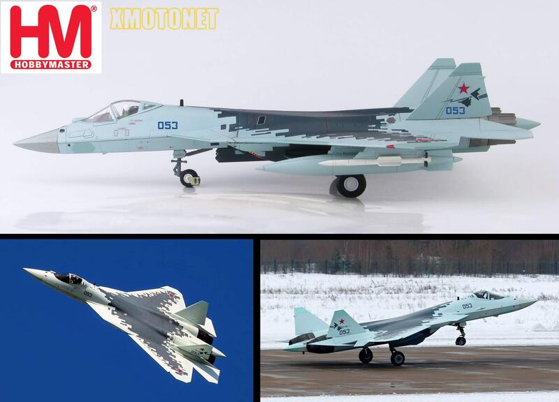 【魔玩達人】1/72 HM HA6801 Su-57 Bort 053 蘇愷57 俄羅斯空軍 匿蹤戰鬥機【新品特價】