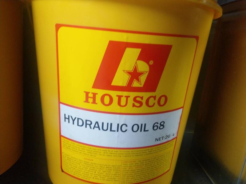 HOUSCO (好斯可)新油 抗磨損液壓油 46AW及68AW.油壓油*操作油5加侖1200元