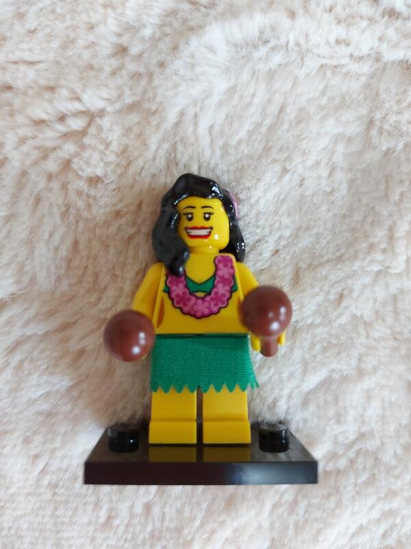 樂高 LEGO  第3代 夏威夷 草裙女孩 8803  <九成五新>