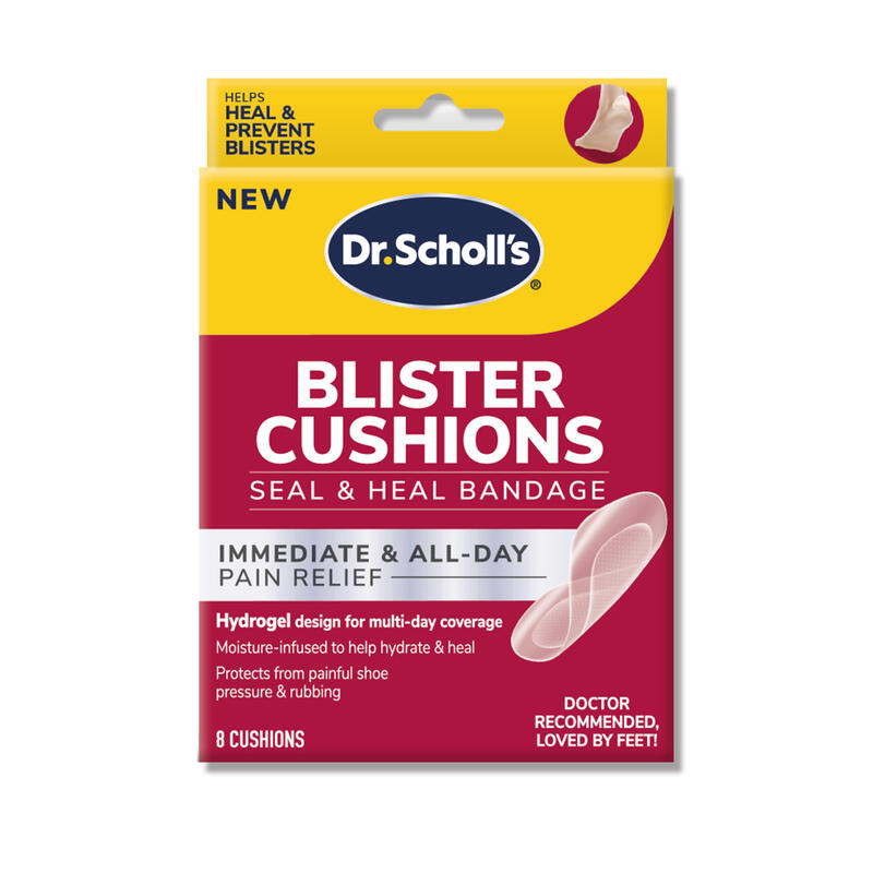 Dr. Scholl's 爽健 水凝膠舒緩襯墊 水泡適用 8入裝【DDBS】