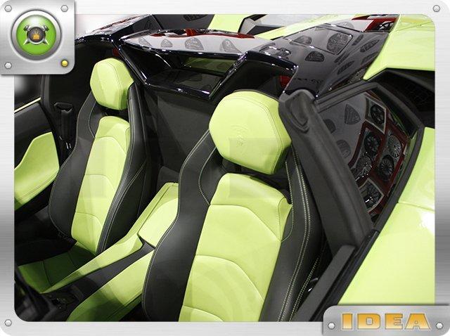 泰山美研社D5353 Lamborghini 藍寶堅尼  LP700-4 車系 內裝設計 皮椅 方向盤 儀表板 客製改裝