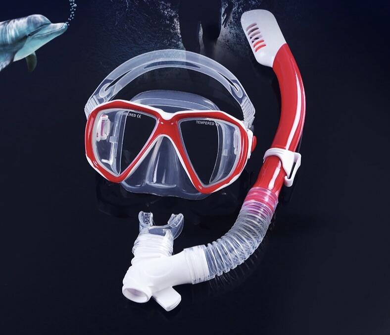 兒童專用專業浮潛套裝 搭配全乾式呼吸管 下潛不進水