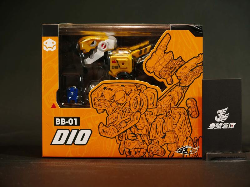 (參號倉庫) 現貨 52TOYS 猛獸匣 BEAST BOX 小恐龍 真狄奧 BB-01 1.5ver. 變形 可動