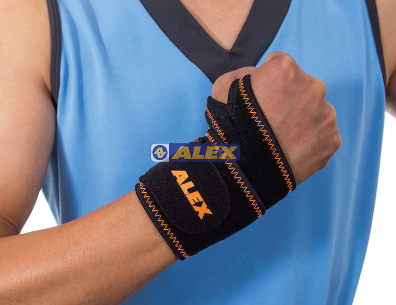 ALEX N-01 潮型連指型護腕(自粘式) 個/Free Size