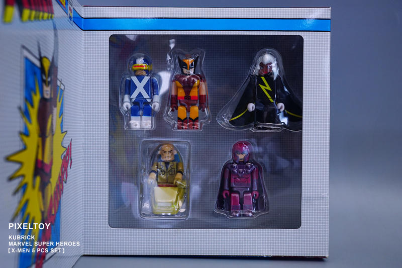 新品　キューブリック マーベルスーパーヒーローズ 5PCS SET x-men 新品 キューブリック マーベルスーパーヒーローズ 5PCS SET x