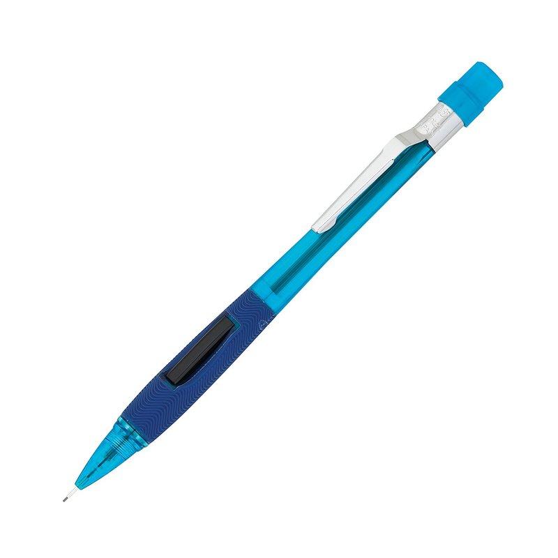 Pentel PD345 0.5mm 側壓式自動鉛筆 透明藍