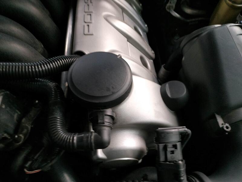 Porsche cayenne 4.5 4.8 pcv 閥膜 修理包 全新品  台中 龍盛汽車