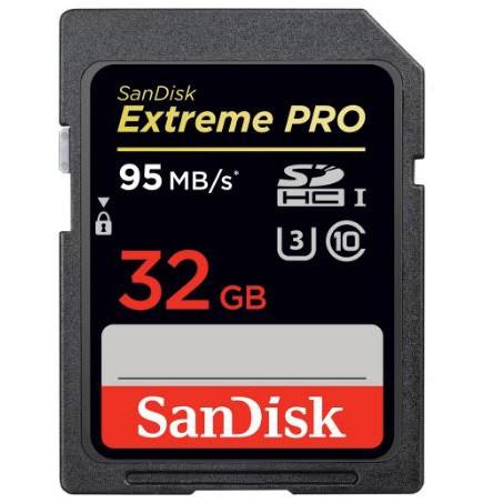 數位NO1 SANDISK Extreme Pro 32GB 95MB SDXC 群光總代理公司貨