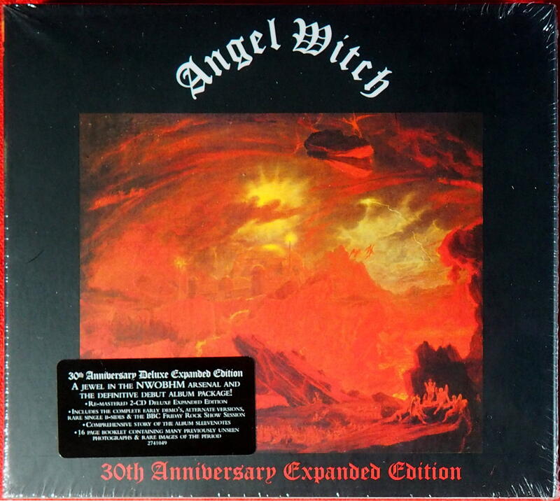 Angel Witch : Angel witch *2 CD 30周年紀念版  (全新封裝歐)