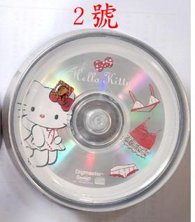Hello Kitty繽紛夏日系列 空白CD片 燒錄片