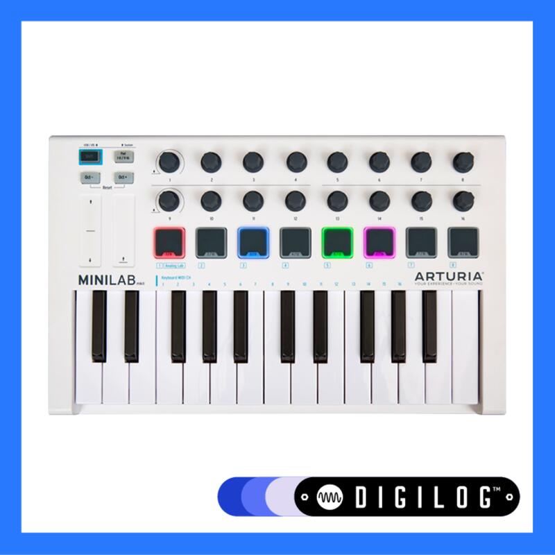 [Digilog] Arturia MiniLab MK2 MIDI 鍵盤 第二代 音樂編曲創作
