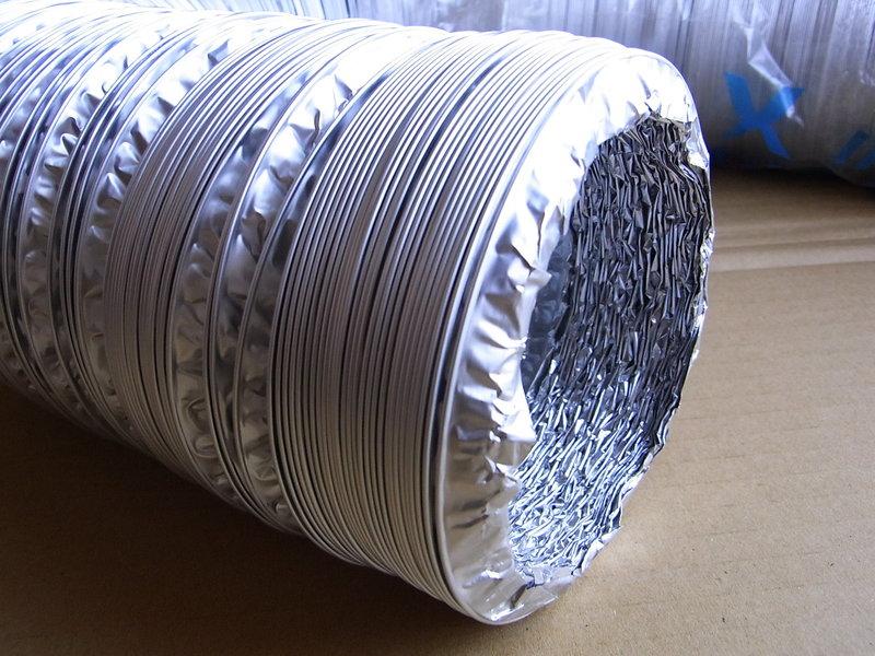 [露天MIT]4”鋁箔伸縮軟管 鋁風管 鋁箔管 排風管 排氣管 最長可拉至10M