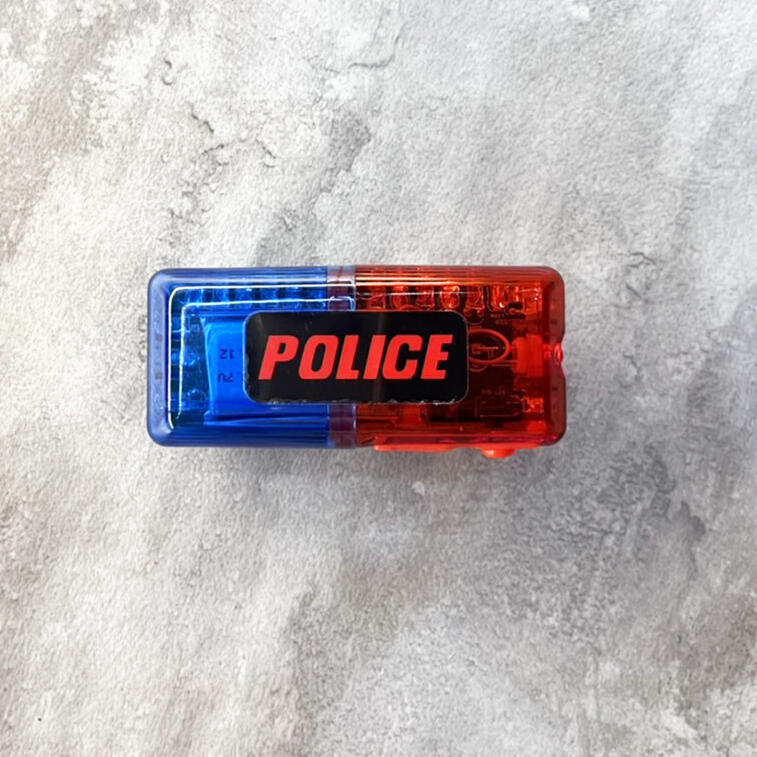 ㊣~所羅門裝備網~㊣ LED紅藍閃 白燈照明 POLICE警用肩燈 #LEDPS 警示燈/值勤/警用裝備/USB充電