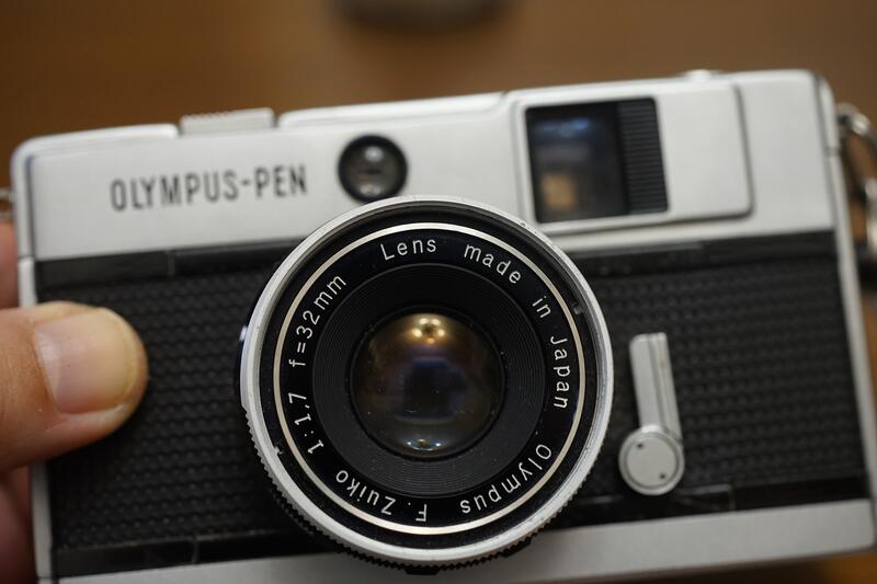 售】漂亮OLYMPUS-PEN EED 半格機械相機,D.Zuiko 32mm f1.7估焦街拍905