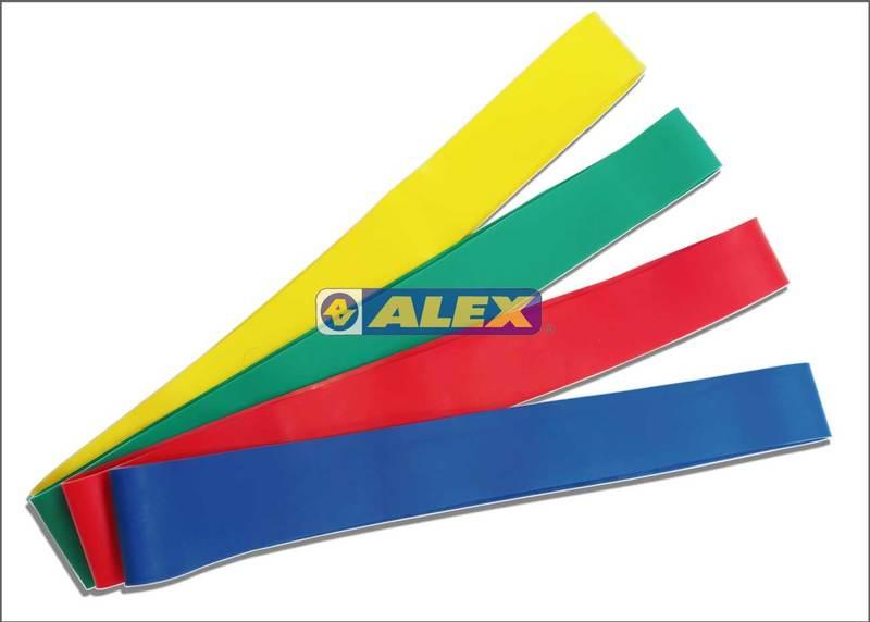 "爾東體育" ALEX C-5402 (3cm) (黃色) 環狀阻力帶 瑜珈拉力帶 健身拉力帶 翹臀圈