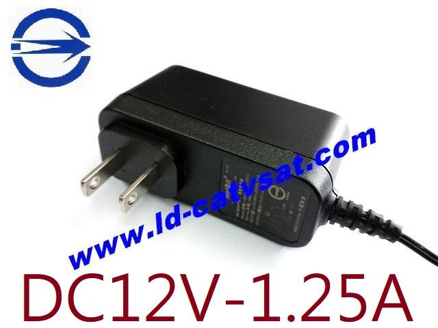 [含發票]台灣BSMI安規認證DC12V 1.25A(非1A)NetBit變壓器 5.5mm 2.1mm監視器穩定高品質