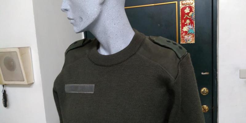 英軍橄欖綠禦寒毛衣(公發品/含肩章)