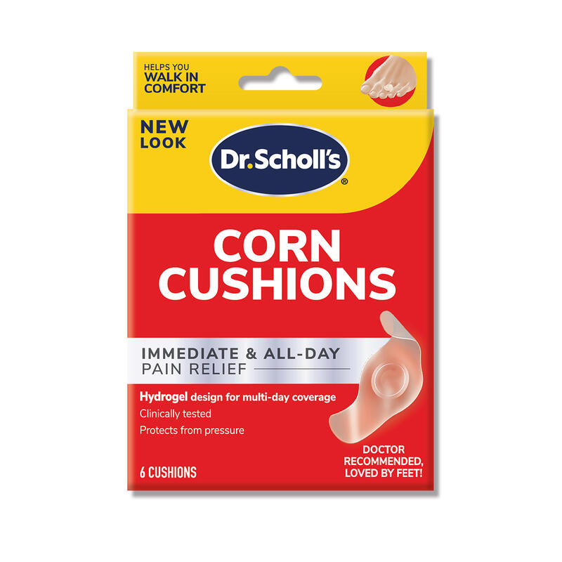 Dr. Scholl's 爽健 水凝膠舒緩襯墊 雞眼適用 6入裝【DDBS】